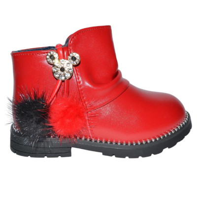 Демисезонные ботинки для девочки 22,25 размер, кожаная стелька, супинатор, 101-10-472