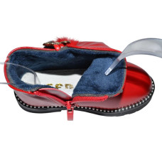 Демисезонные ботинки для девочки 22,25 размер, кожаная стелька, супинатор, 101-10-472 Демисезонные ботинки для девочки 22,25 размер, кожаная стелька, супинатор, 101-10-472