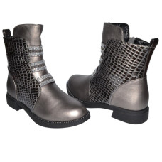 Стильные демисезонные ботинки для девочки 35,37 размер, 101-171-669