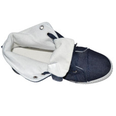 Подростковые джинсовые кеды, сникерсы 37,39 размер, маломерят (стелька 22, 23 см), 103-936-3