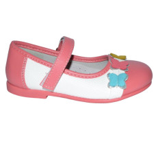 Нарядные туфли для девочки 21 размер, кожаная стелька, супинатор, 105-011-04