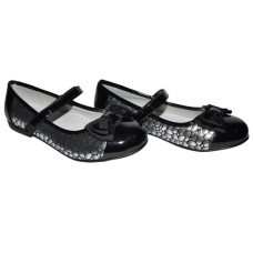 Нарядные туфли для девочки 28 размер, кожаная стелька, супинатор, на выпускной, 105-0446-01