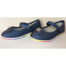 Нарядные, туфли для девочки 26 размер, кожаная стелька, супинатор, на выпускной, 105-1513-02