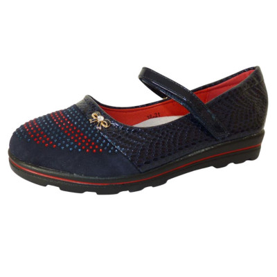 Стильные туфли для девочки 31,32 размер, школьные, супинатор, кожаная стелька, 105-16-21