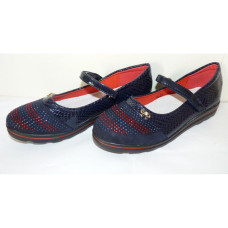 Стильные туфли для девочки 31,32 размер, школьные, супинатор, кожаная стелька, 105-16-21