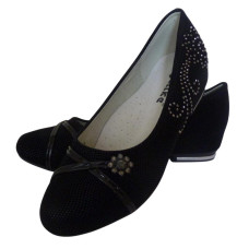 Туфли школьные для девочки 33 размер, супинатор, кожаная стелька, сникерсы, 105-33-8