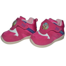 Ботиночки для девочки, утепленные кроссовки, хайтопы 18,21 размер, кожаная стелька, супинатор, 107-51-529