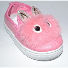 Слипоны, мокасины с ушками для девочки 26,27 размер, (маломерят), 108-21-204+ Слипоны, мокасины с ушками для девочки 26,27 размер, (маломерят), 108-21-204+