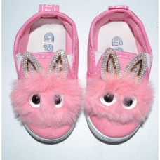 Слипоны, мокасины с ушками для девочки 26,27 размер, (маломерят), 108-21-204+ Слипоны, мокасины с ушками для девочки 26,27 размер, (маломерят), 108-21-204+