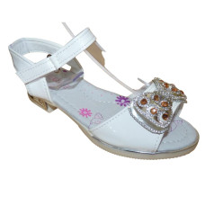 Нарядные босоножки для девочки 26 размер, супинатор, кожаная стелька, на выпускной, 109-23-11