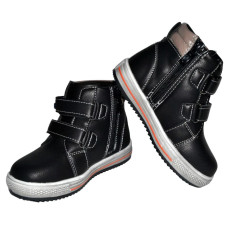 Демисезонные ботинки для мальчика 22,24 размер, кожаная стелька, супинатор, 101-181-406