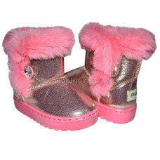 Стильные угги для девочки, сапожки 28,29 размер, валенки, 102-7309-27