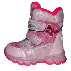 Стильные термоботинки для девочки 24,26 размер, мембрана, 102-19-293