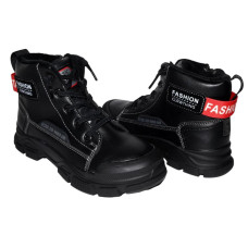 Детские демисезонные ботинки 33 размер, супинатор, кожаная стелька, флис, 101-300-560