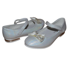 Нарядные туфли для девочки 34 размер, кожаная стелька, супинатор, на утренник, 105-053-05