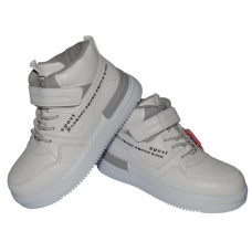 Демисезонные ботинки, хайтопы 34 размер, кожаная стелька, супинатор, флис, 101-700-01