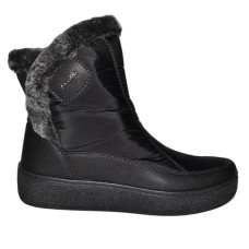 Женские зимние ботинки, дутики на молнии 39 размер, полусапожки на танкетке, Украина, 102-227-6101