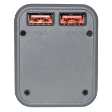 Корпус повербанка 18650х8, супербыстрая зарядка 45 Вт, дисплей, фонарь, 150-66551