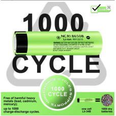 Аккумулятор Liitokala NCR1 18650 MH12210 новый, 3400 мАh, 152-66626