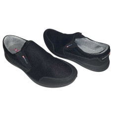 Летние мужские мокасины, дышащие слипоны, туфли 40,41,42,43,44,45 размер, сетка, 108-001-01