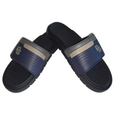 Легкие мужские шлепанцы на липучке 41,42,43,44,45 размер, пантолеты, шлепки, Украина, 111-704-02