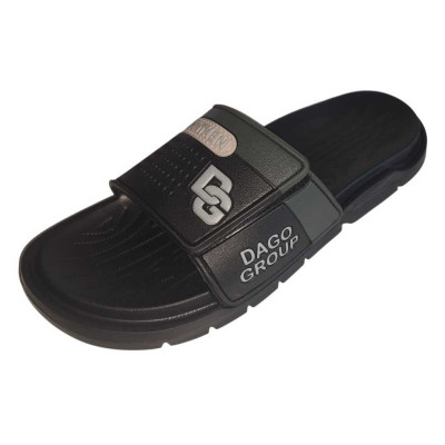 Легкие мужские шлепанцы на липучке 41,42,43,44,45 размер, пантолеты, шлепки, Украина, 111-704-01