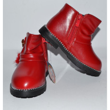 Демисезонные ботинки для девочки 22,24,25 размер, кожаная стелька, супинатор, 101-10-472