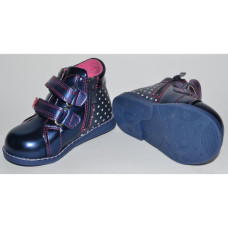 Ортопедические демисезонные ботинки для девочки 18 размер, супинатор, 101-39-36