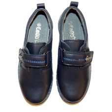 Школьные туфли для мальчика 27 размер, супинатор, кожаная стелька, 105-13-55