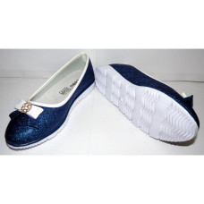 Нарядные облегченные туфли для девочки 34 размер, школьные, кожаная стелька, супинатор, 105-1522-02