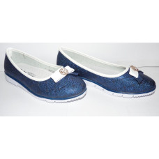 Нарядные облегченные туфли для девочки 34 размер, школьные, кожаная стелька, супинатор, 105-1522-02