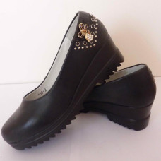Школьные туфли для девочки 32 размер, супинатор, кожаная стелька, 105-15-32