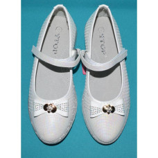Нарядные облегченные туфли для девочки  размер, школьные, кожаная стелька, супинатор, 105-182-511