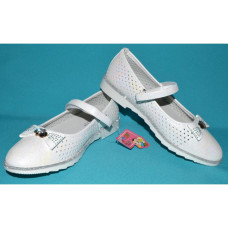 Нарядные облегченные туфли для девочки  размер, школьные, кожаная стелька, супинатор, 105-182-511