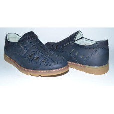 Летние мокасины, туфли для мальчика 27,29 размер, школьные, супинатор, кожаная стелька, 105-601-22