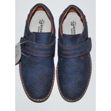 Облегченные туфли для мальчика 27,28,29 размер, школьные, супинатор, кожаная стелька, 105-76-903
