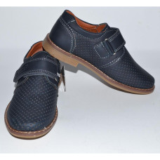 Облегченные туфли для мальчика 27 размер, школьные, супинатор, кожаная стелька, 105-76-952