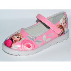 Светящиеся туфли для девочки 26 размер, LED-мигалки, кожаная стелька, супинатор, 105-85-63