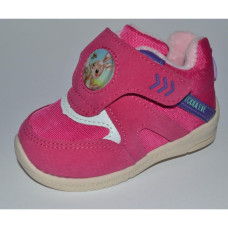 Ботиночки для девочки, утепленные кроссовки, хайтопы 18,21 размер, кожаная стелька, супинатор, 107-51-529