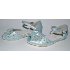 Нарядные босоножки, туфли для девочки 27,28 размер, супинатор, кожаная стелька, 109-215