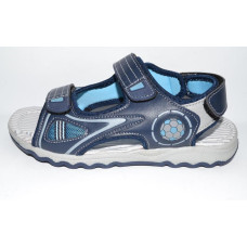 Спортивные босоножки для мальчика  размер, 3 липучки, открытые сандалии, 109-63-371