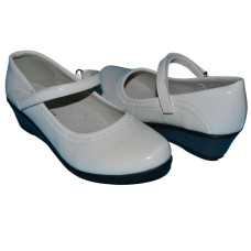 Туфли для девочки 27 размер, школьные, супинатор, кожаная стелька, 105-526-05