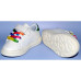Детские белые кроссовки, кеды  размер, кожаная стелька, супинатор, 107-0528-13
