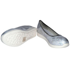 Серебристые туфли для девочки, сникерсы 33,34,35,36 размер, супинатор, кожаная стелька, 105-77-116