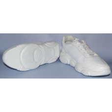 Демисезонные белые кроссовки 36,38 размер, 107-95-051