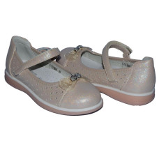 Нарядные туфли для девочки 27 размер, кожаная стелька, супинатор, на утренник, 105-7209-27
