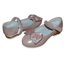 Нарядные туфли для девочки 27,28 размер, кожаная стелька, супинатор, на утренник, 105-052-09