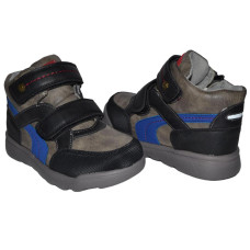Демисезонные ботинки для мальчика  размер, кожаная стелька, супинатор, 101-522-29