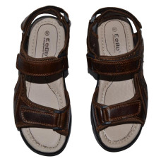 Кожаные сандали для мальчика 34,35 размер, супинатор, 3 липучки, 109-9070-20