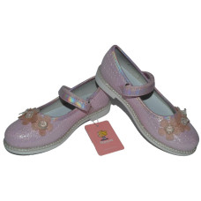 Нарядные туфли для девочки 24,25,26,27,29 размер, кожаная стелька, супинатор, на утренник, 105-7158-09
